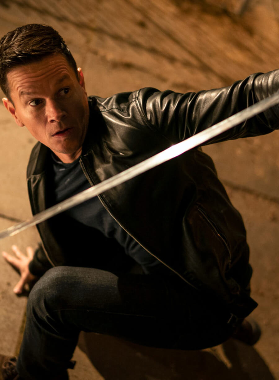 Evan McCauley Infinite Black Bomber Leather Jacket