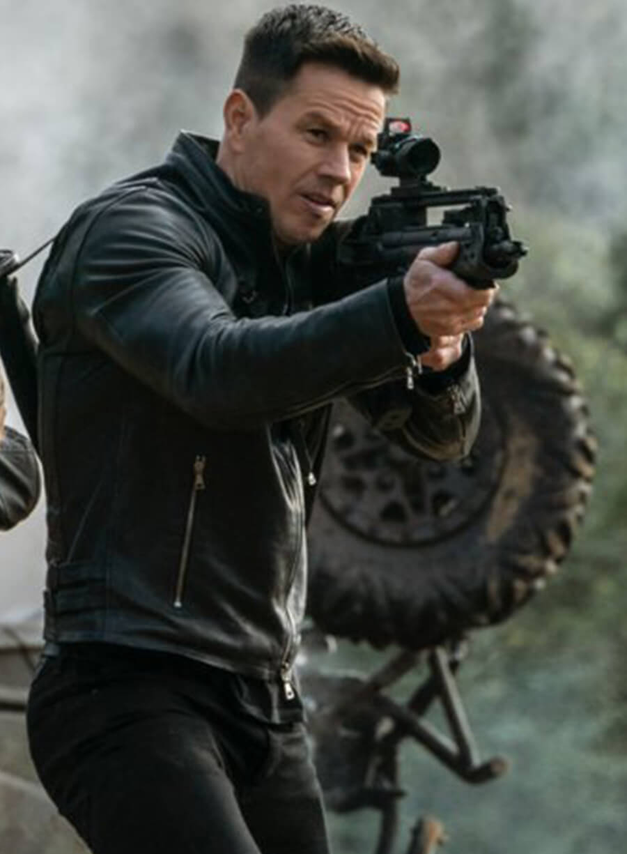 Evan McCauley Infinite Black Bomber Leather Jacket