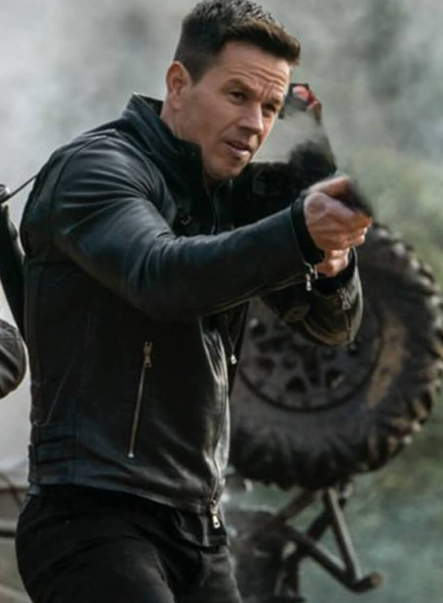 Evan McCauley Infinite Black Bomber Leather Jacket
