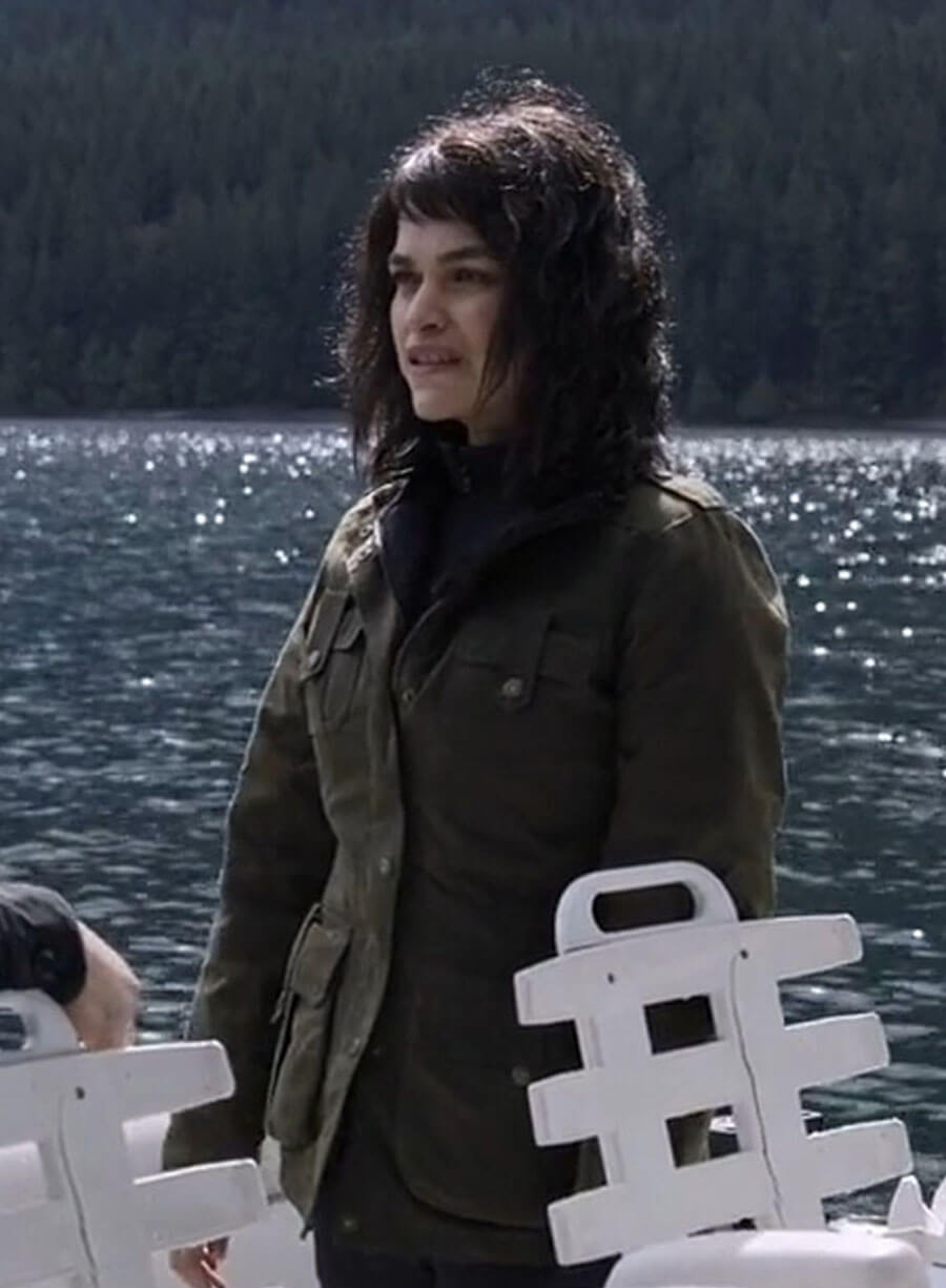 Eve Harlow The Night Agent S01 Green Jacket