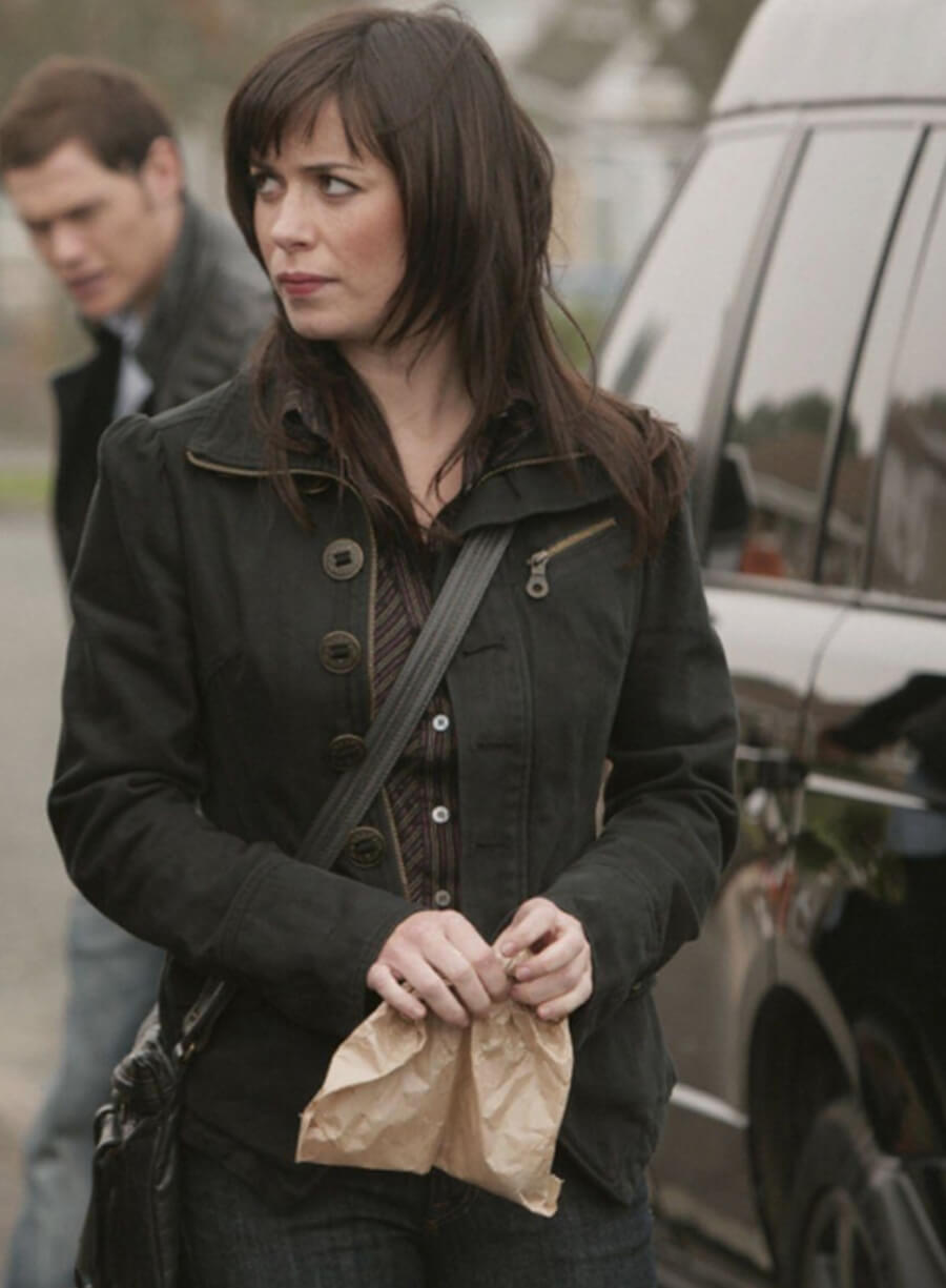 Eve Myles Torchwood Black Jacket