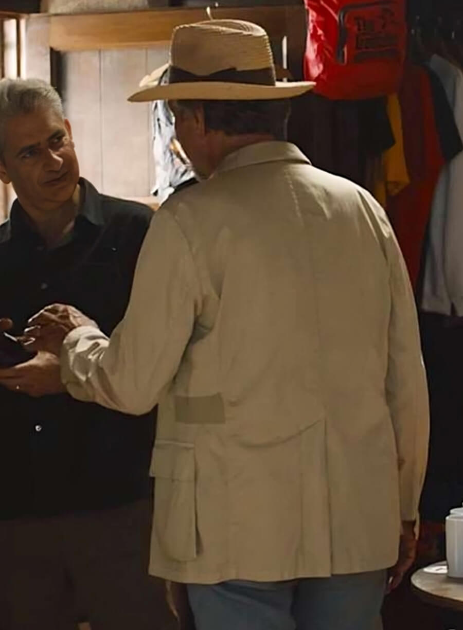 F. Murray Abraham The White Lotus S01 Cotton Jacket