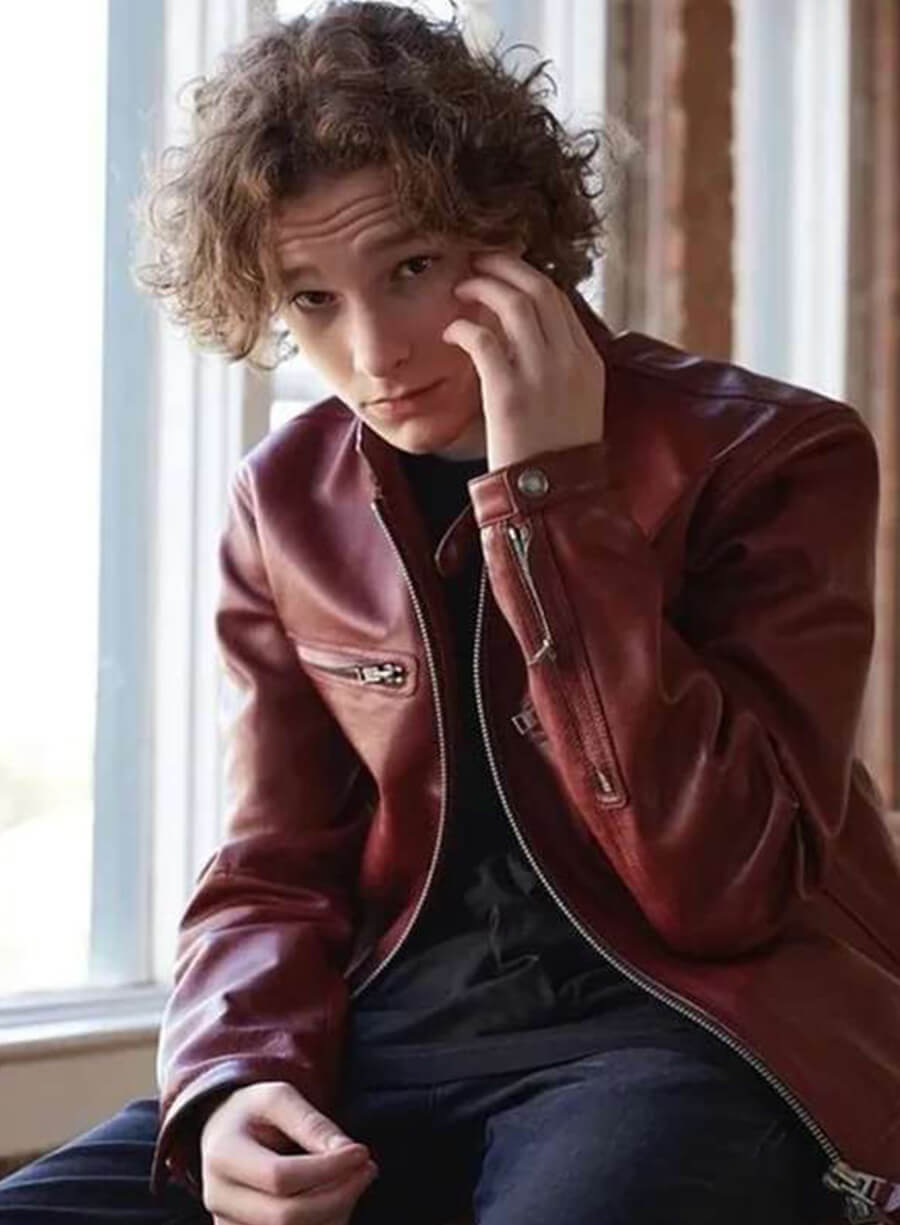 Finney The Black Phone 2 Red Leather Jacket