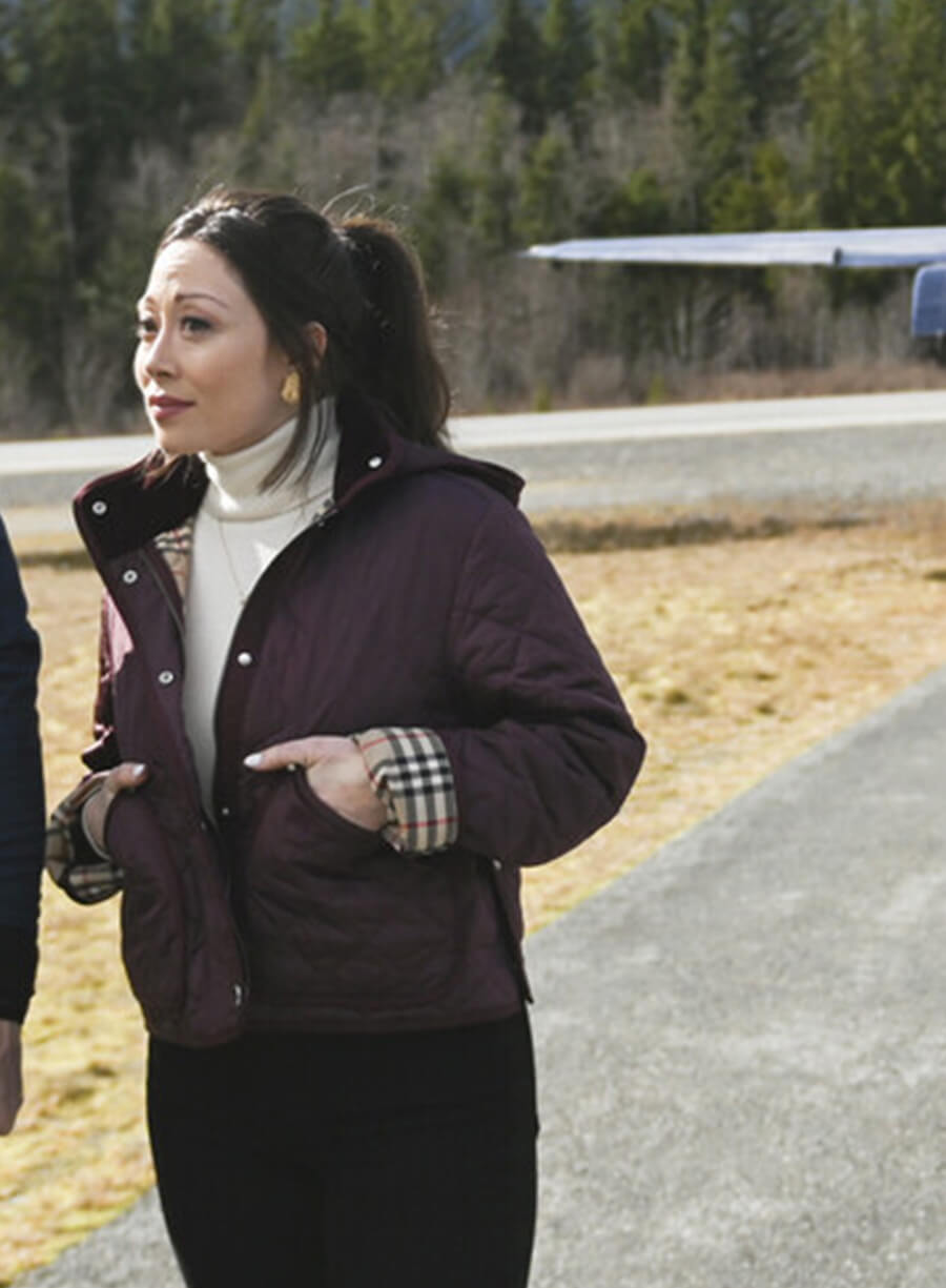 Fiona Rene Tracker Brown Trench Coat