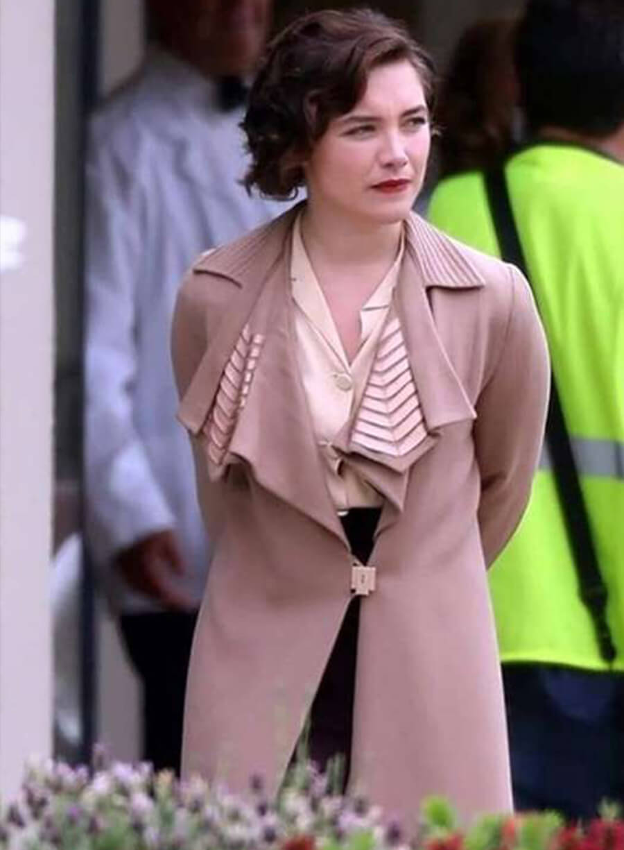 Florence Pugh Oppenheimer Coat