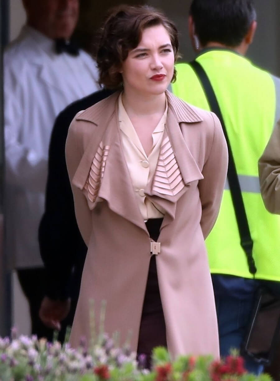 Florence Pugh Oppenheimer Coat