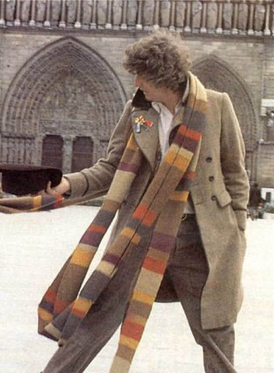 Fourth Doctor Grey Trench Coat