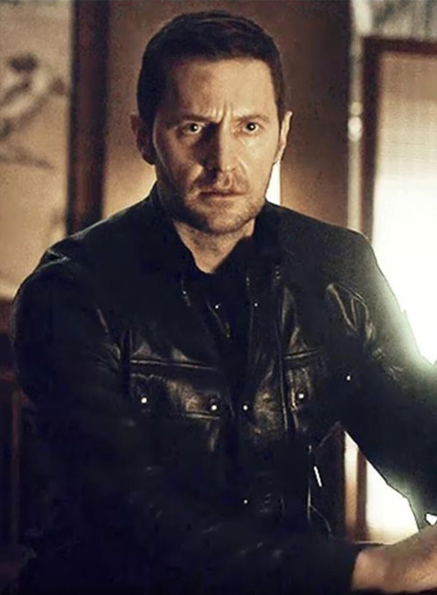 Francis Dolarhyde Hannibal Season 3 Black Leather Jacket