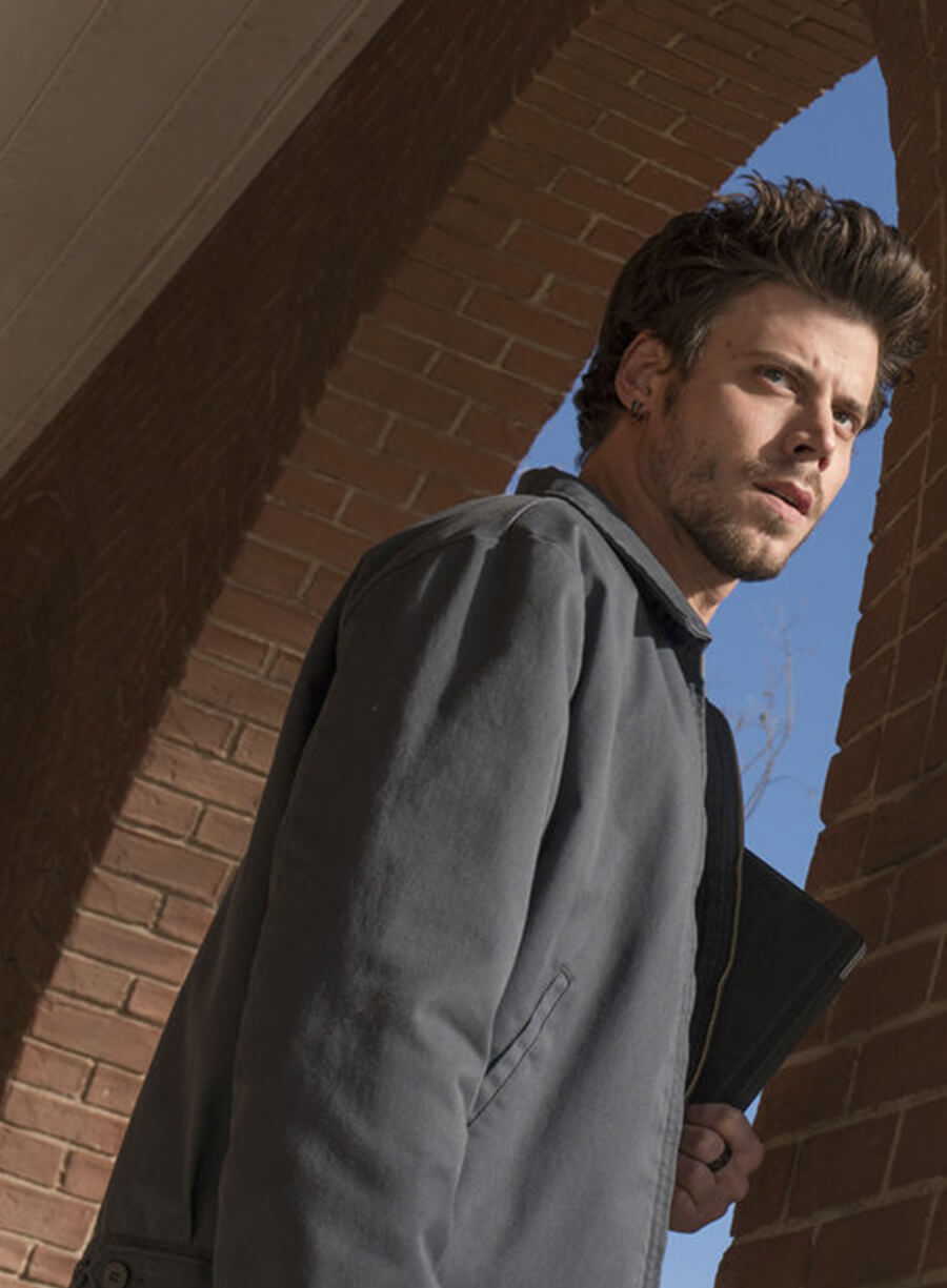 Francois Arnaud Midnight Texas Blue Jacket