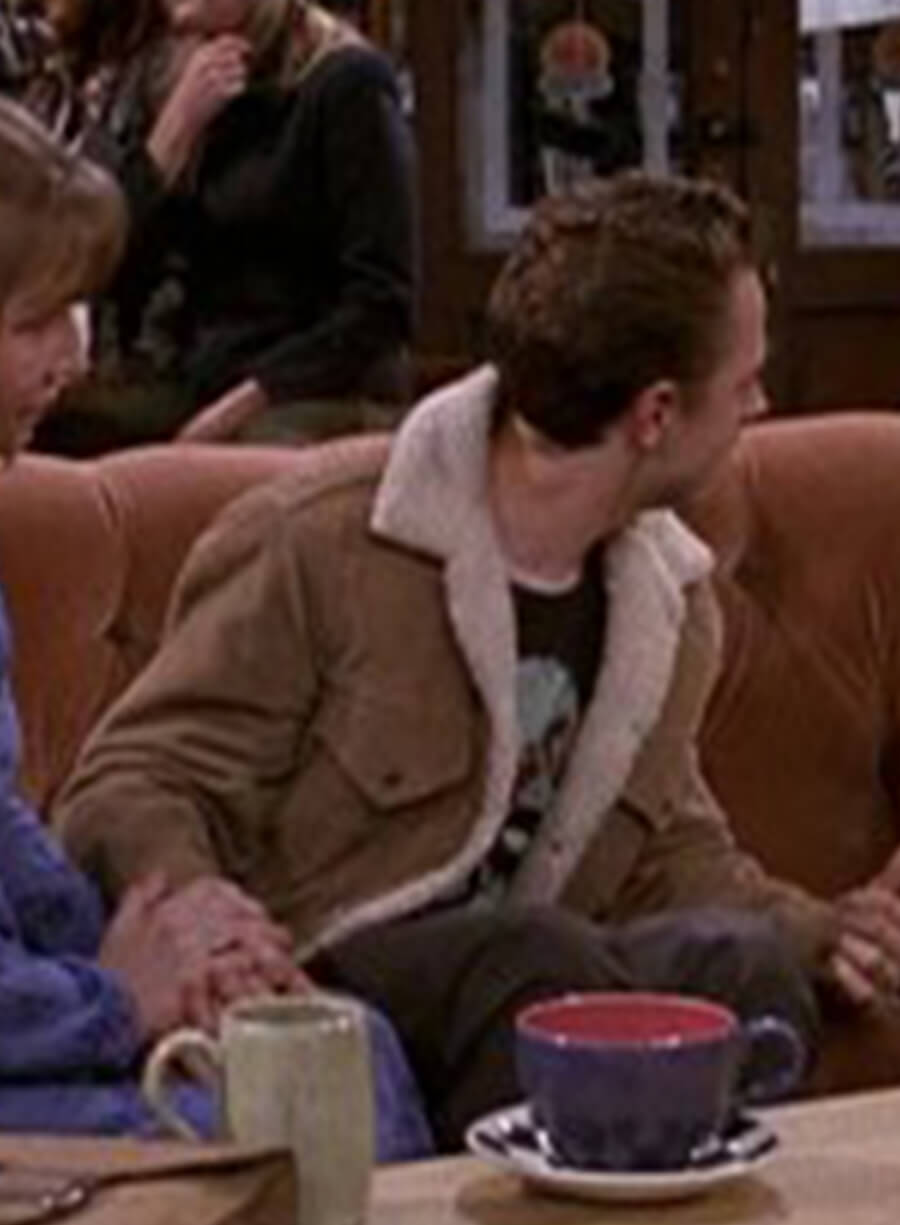 Frank Buffay Jr Friends Brown Suede Jacket