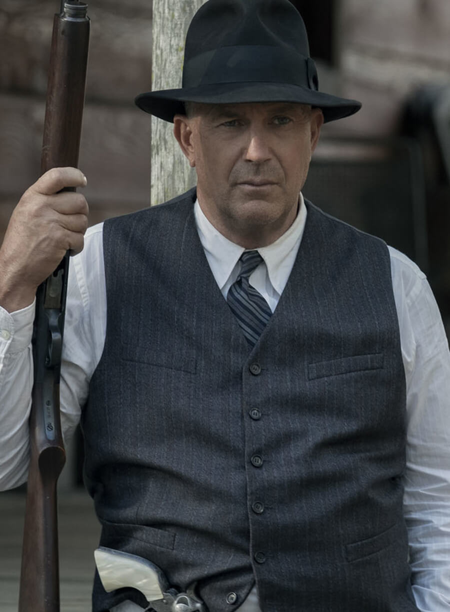 Frank Hamer The Highwaymen Grey Vest