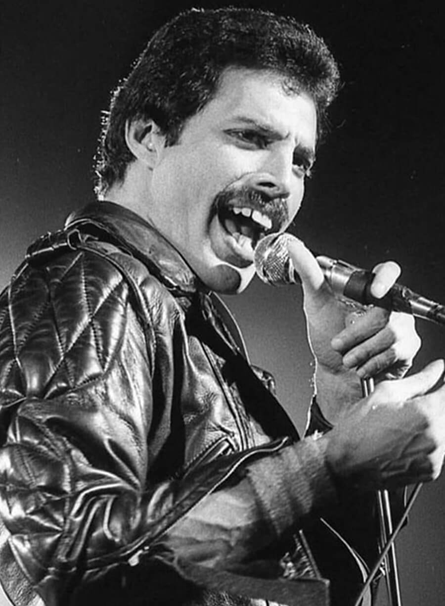 Freddie Mercury Black Leather Jacket