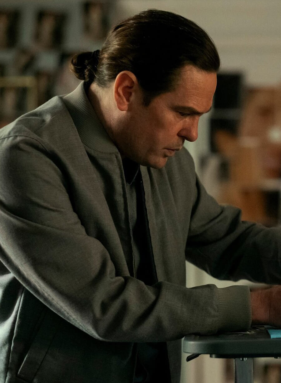 Frederick Usher The Fall of the House of Usher Bomber Jacket