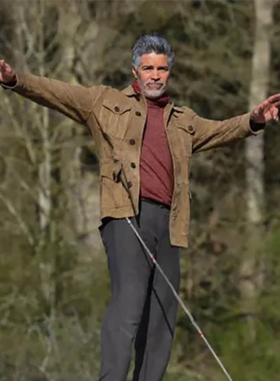 Gabriel Mission Impossible Brown Leather Jacket