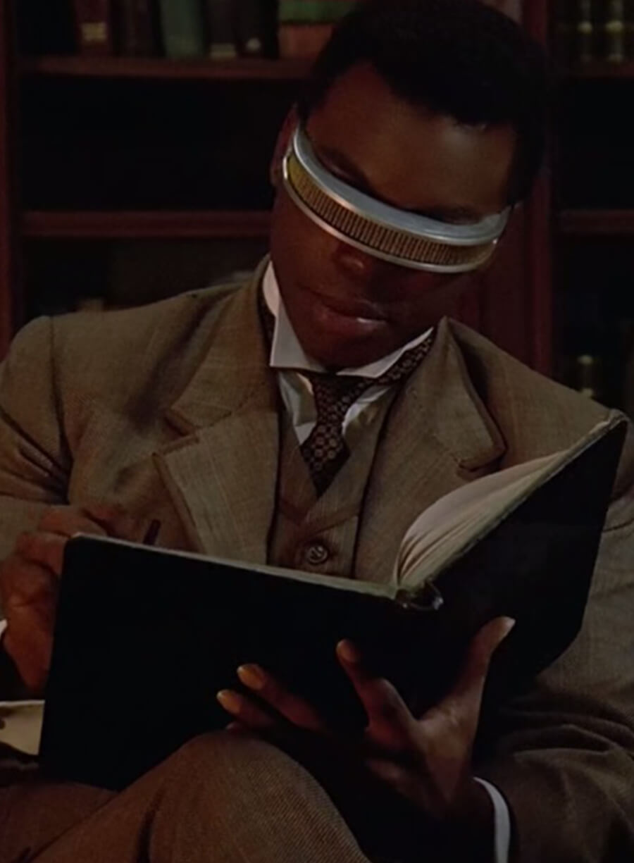 Geordi La Forge Star Trek: The Next Generation Grey Coat