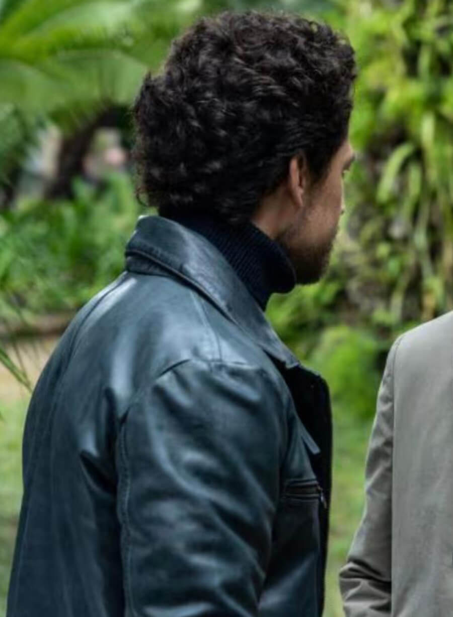 Giacomo Gianniotti Deceitful Love Black Leather Jacket