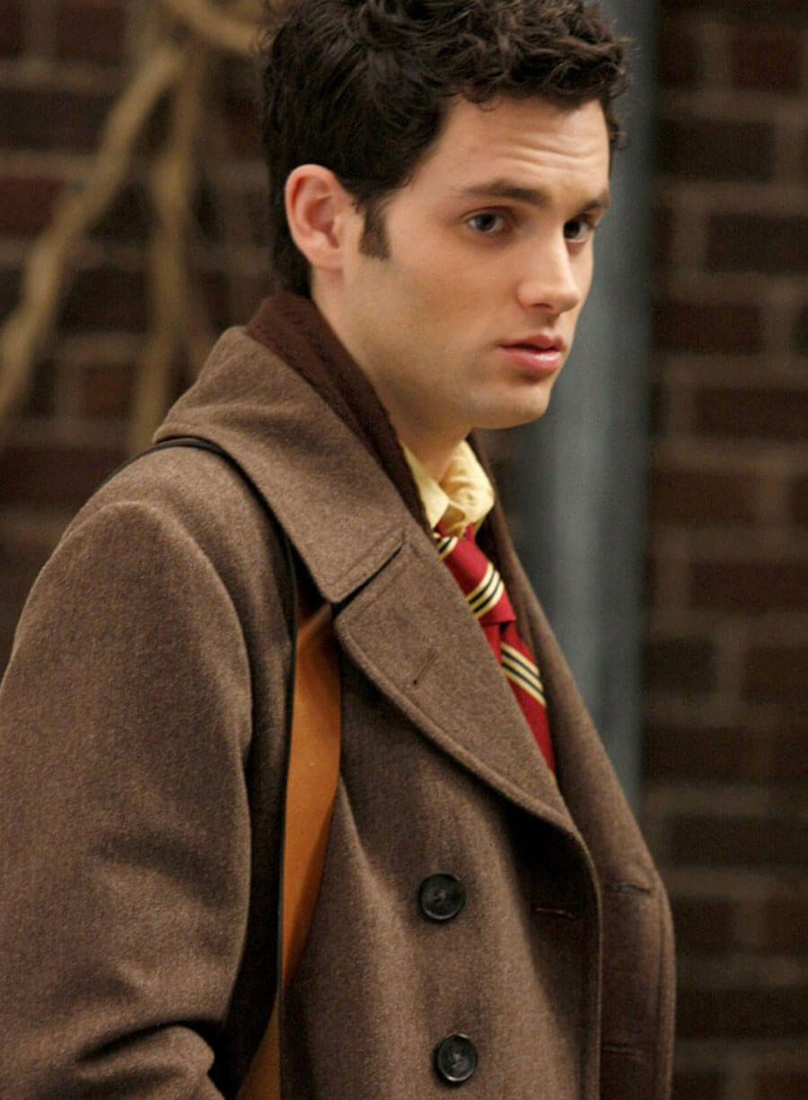 Gossip Girl Dan Humphrey Brown Coat
