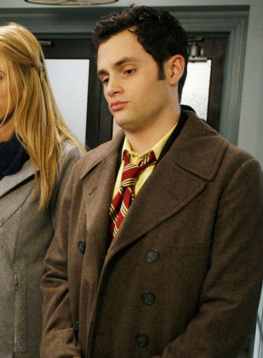 Gossip Girl Dan Humphrey Brown Coat