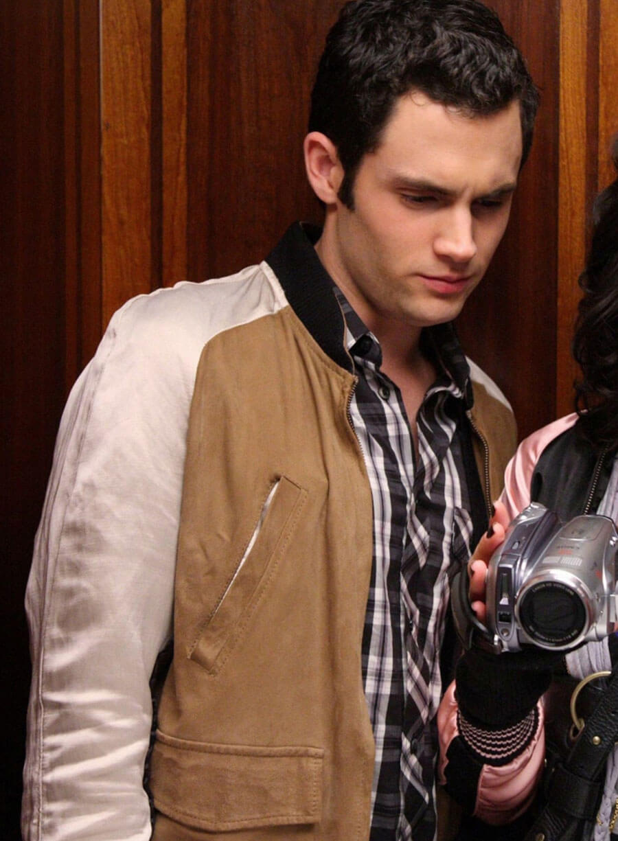 Gossip Girl Dan Humphrey Beige Jacket