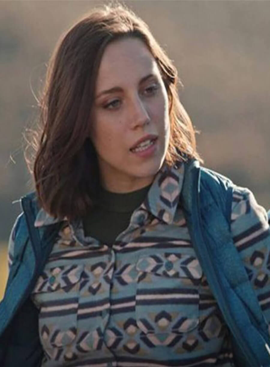 Wendy Moniz Blue Vest