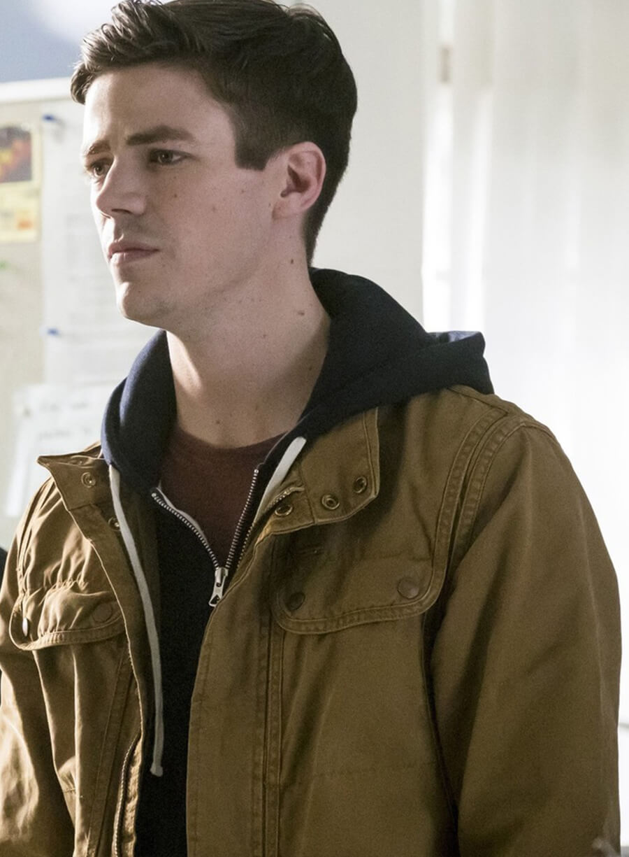 Grant Gustin The Flash Cotton Jacket