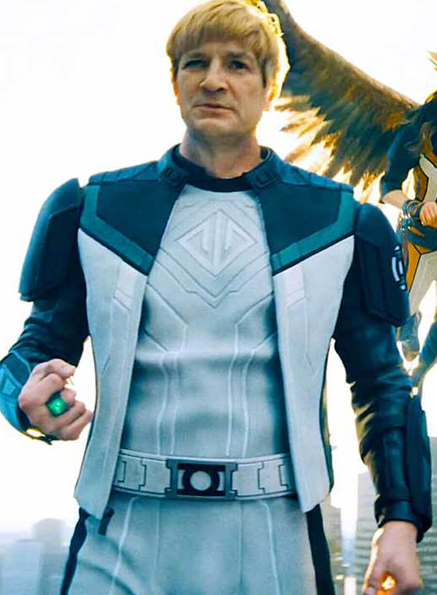 Green Lantern Superman 2025 Leather Jacket