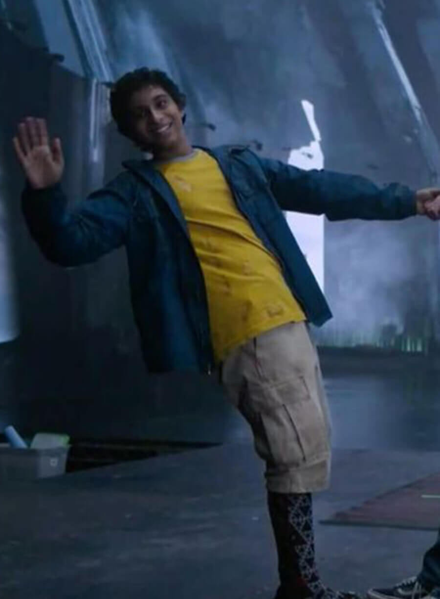Grover Underwood Percy Jackson and the Olympians Blue Jacket
