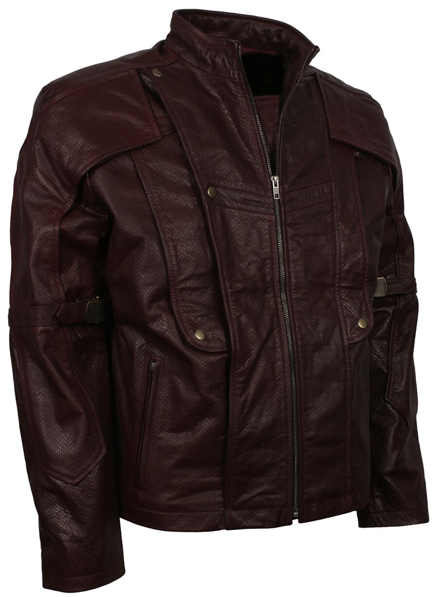 Guardians Of Galaxy Peter Quill Leather Jacket
