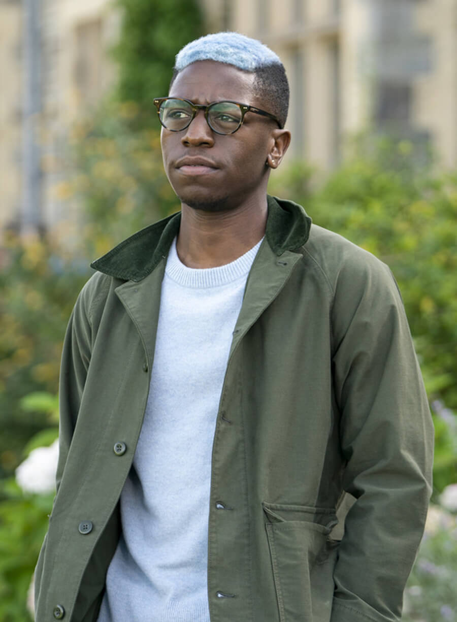 Gus Sackey Industry Green Cotton Jacket