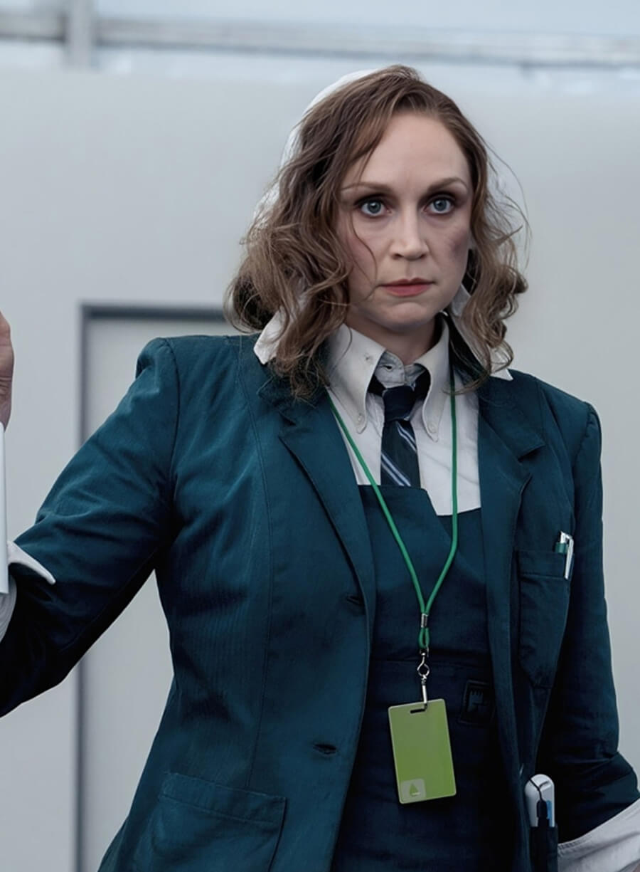 Gwendoline Christie Severance S02 Blue Coat