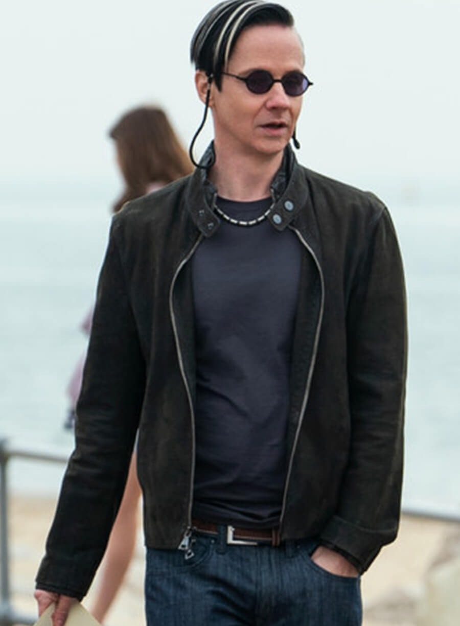 Hal Carter The Sandman Black Suede Jacket