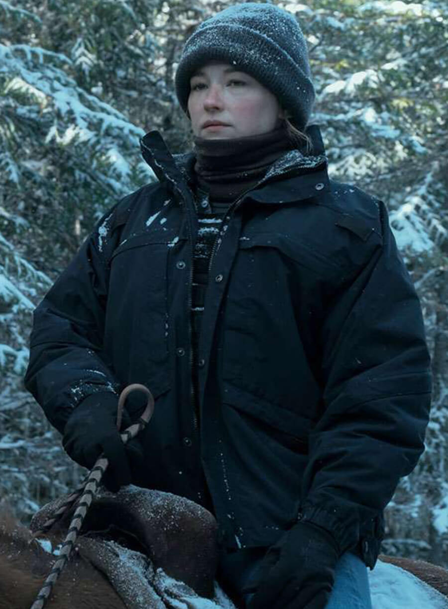 Haley Bennett The Last Frontier Black Jacket