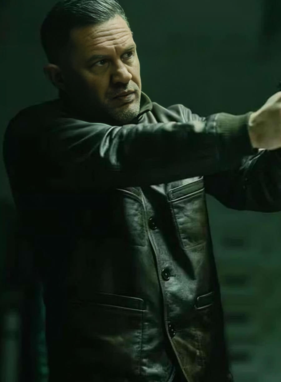 Harry Da Sauza MobLand Black Leather Jacket