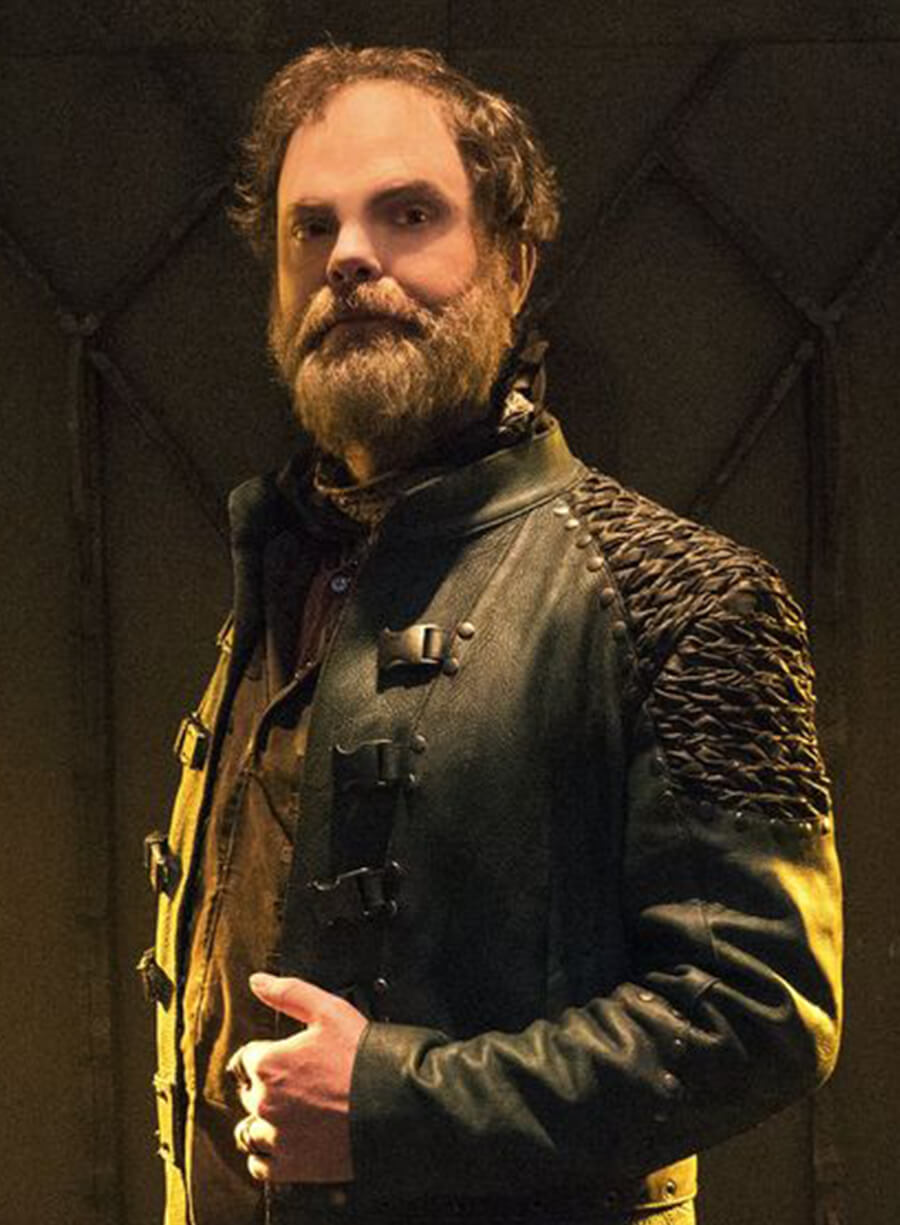 Harry Mudd Star Trek Discovery Black Leather Coat