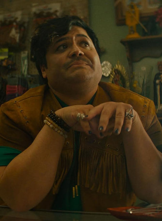 Harvey Guillén Claudio Alexander and the Terrible Fringe Jacket