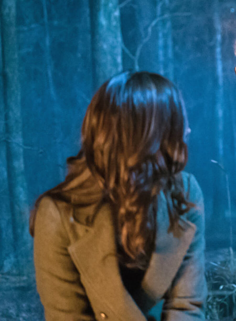 Hayley Marshall The Originals S03 Grey Wool Coat