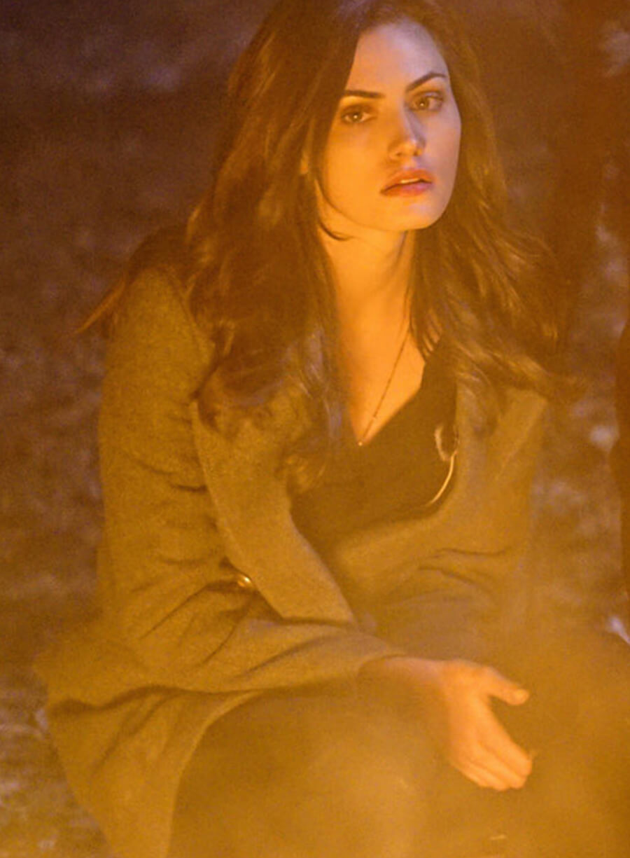 Hayley Marshall The Originals S03 Grey Wool Coat
