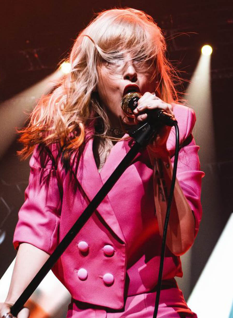 Hayley Williams Pink Blazer