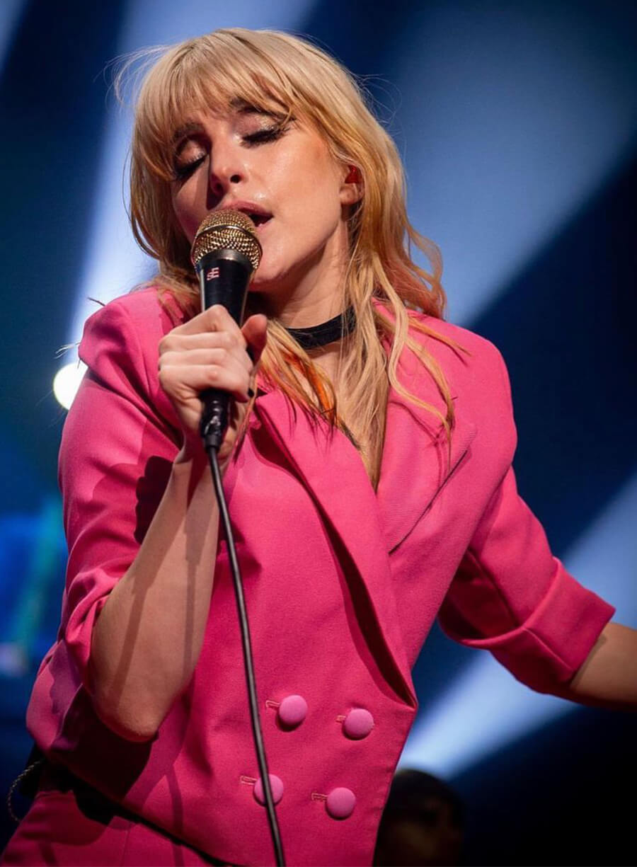 Hayley Williams Pink Blazer