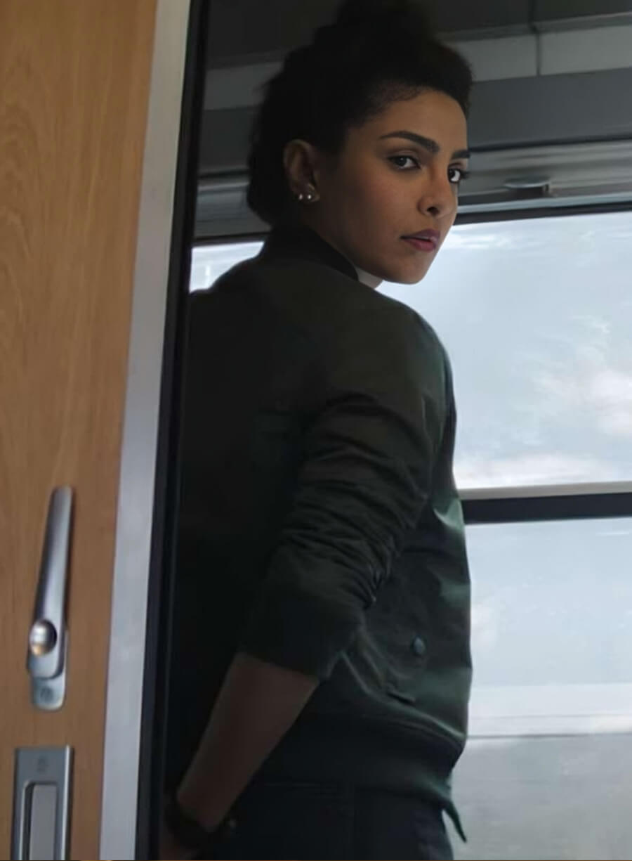 Heads of State 2025 Priyanka Chopra Jonas Bomber Jacket