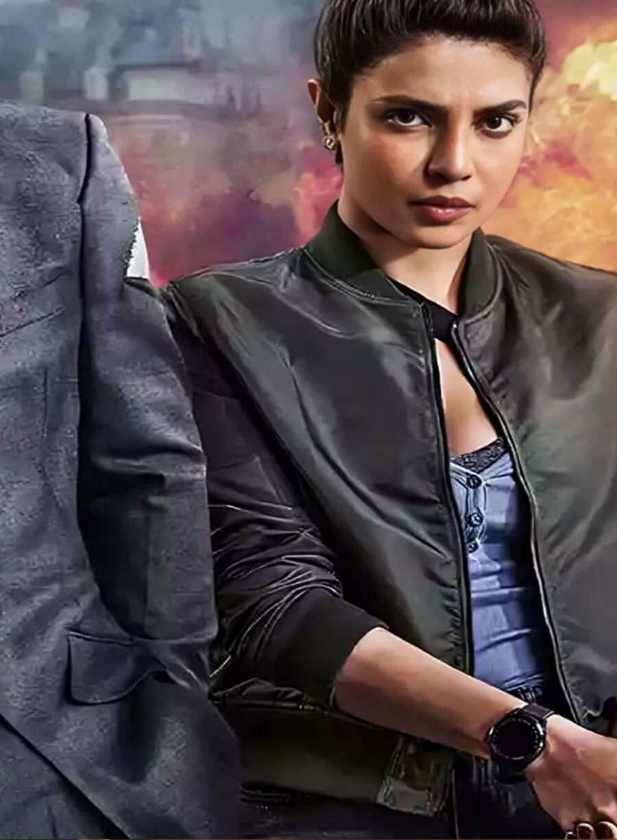 Heads of State 2025 Priyanka Chopra Jonas Bomber Jacket