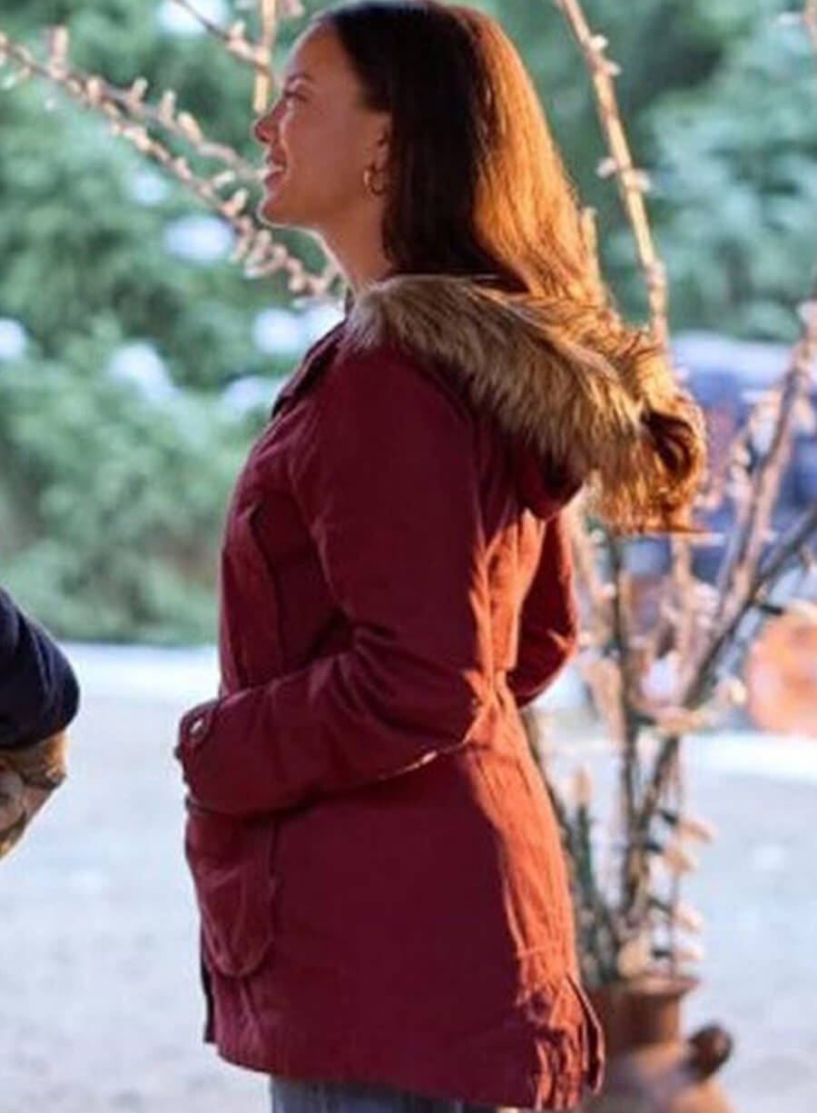 Heather Hemmens Christmas Under the Lights Parka Jacket