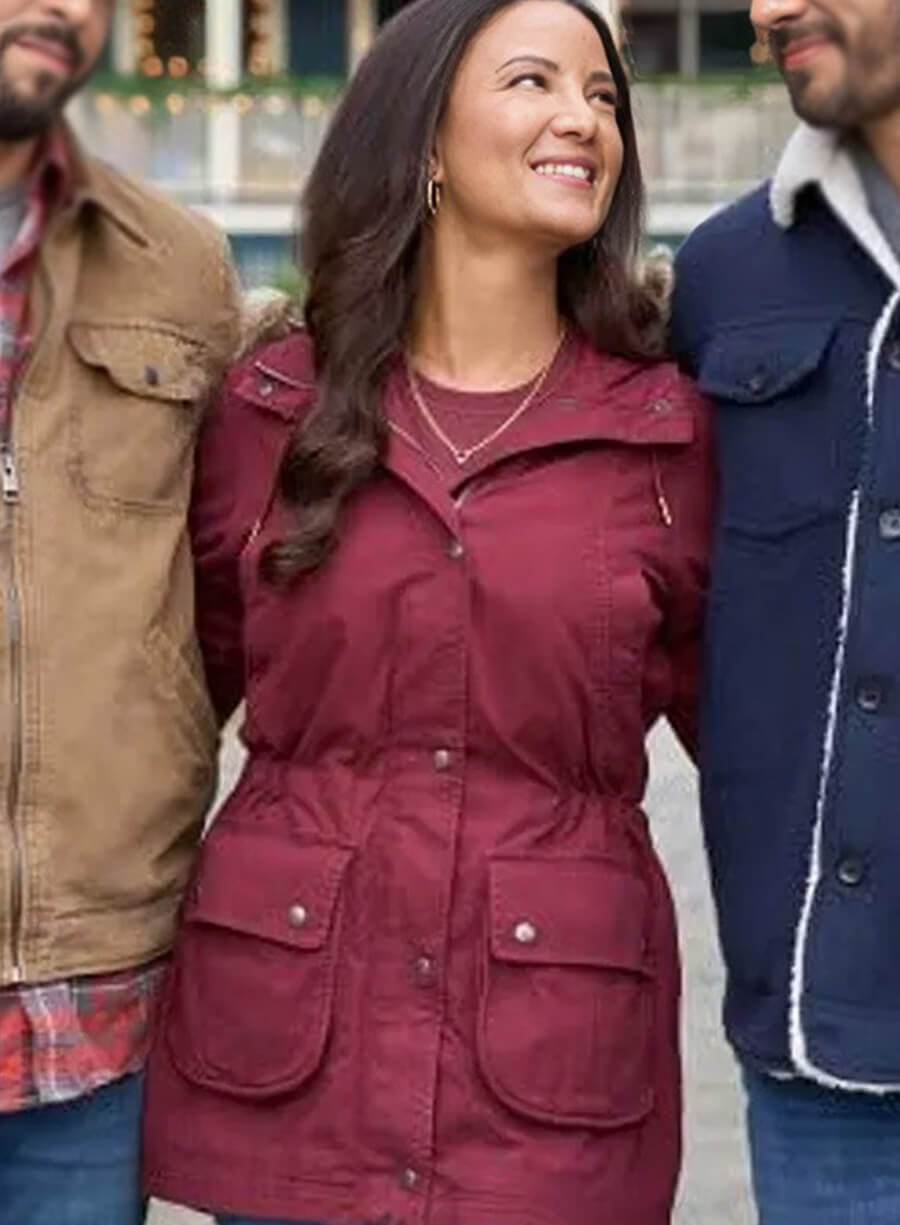 Heather Hemmens Christmas Under the Lights Parka Jacket