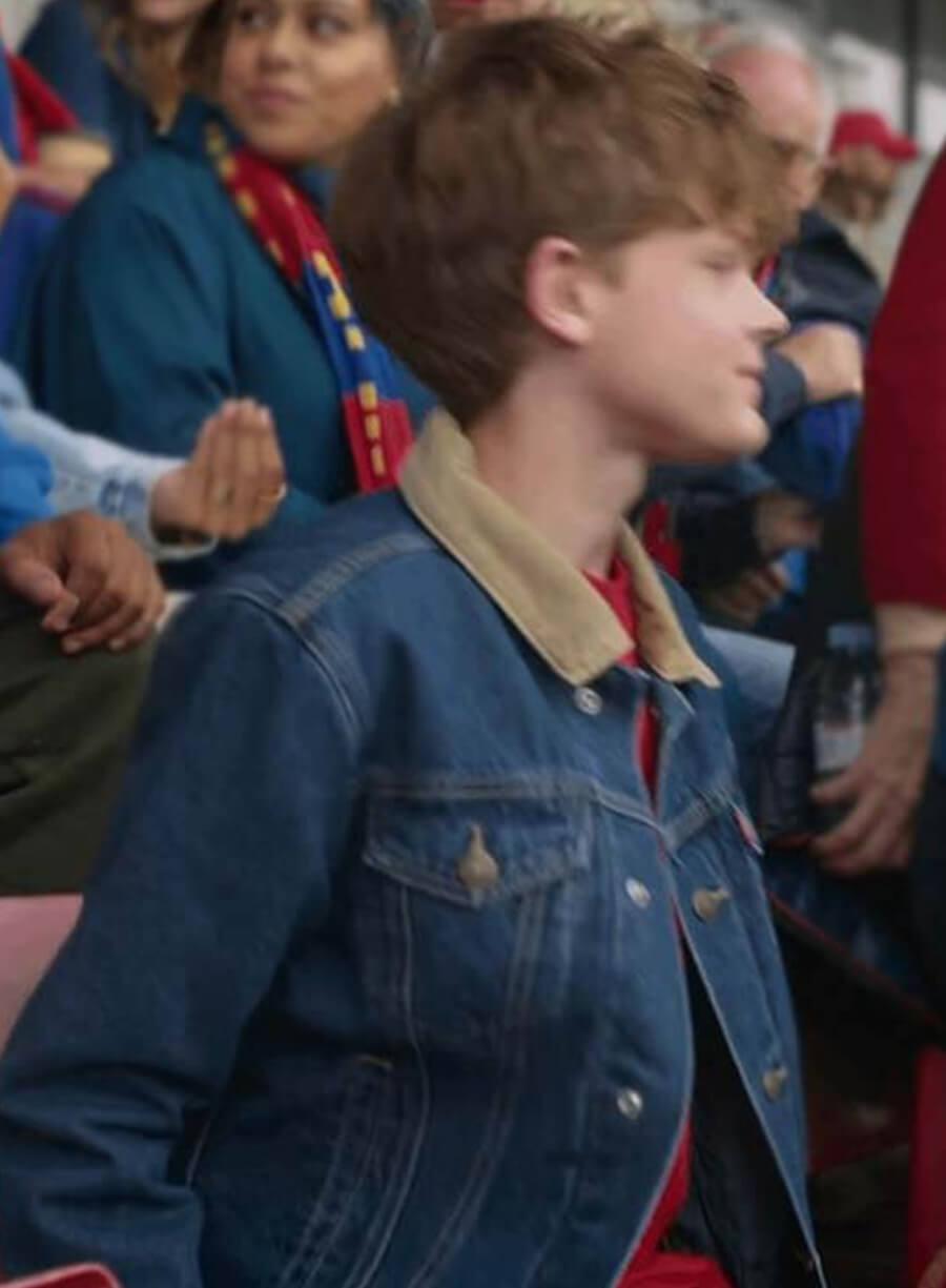 Henry Lasso Ted Lasso S04 Blue Denim Jacket