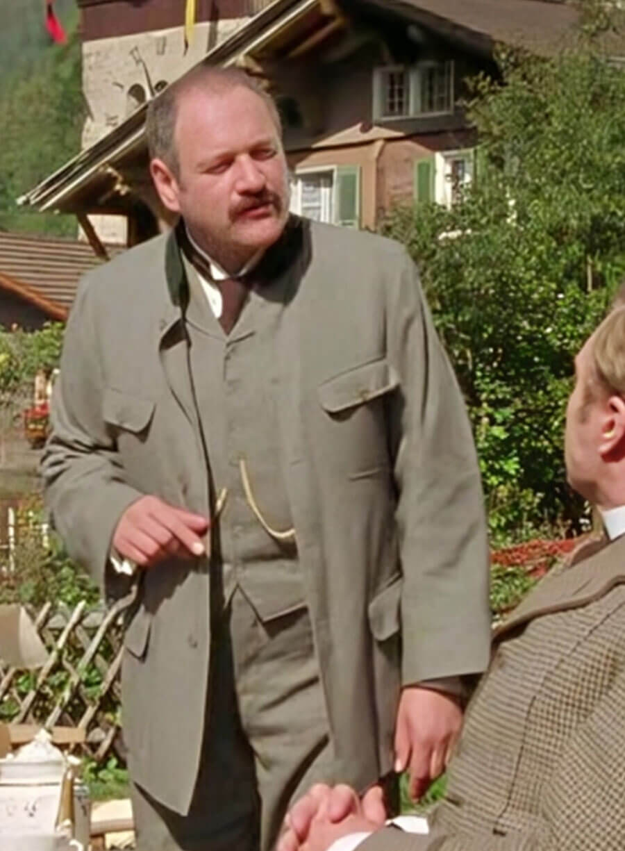 Herr Steiler The Adventures of Sherlock Holmes Grey Coat
