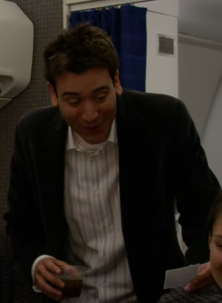 How I met Your Mother Ted Mosby Black Velvet Blazer
