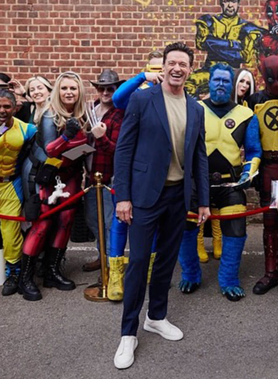 Hugh Jackman Deadpool & Wolverine Premiere Suit