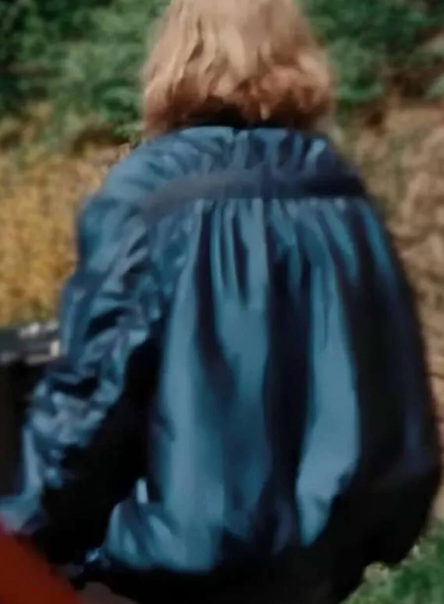 Hunter Schafer Cuckoo 2024 Blue Jacket