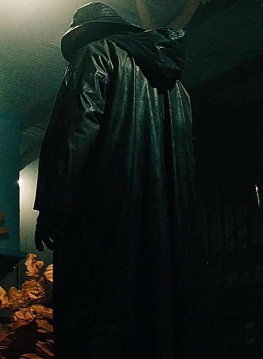 I Know What You Did Last Summer Black Leather Coat