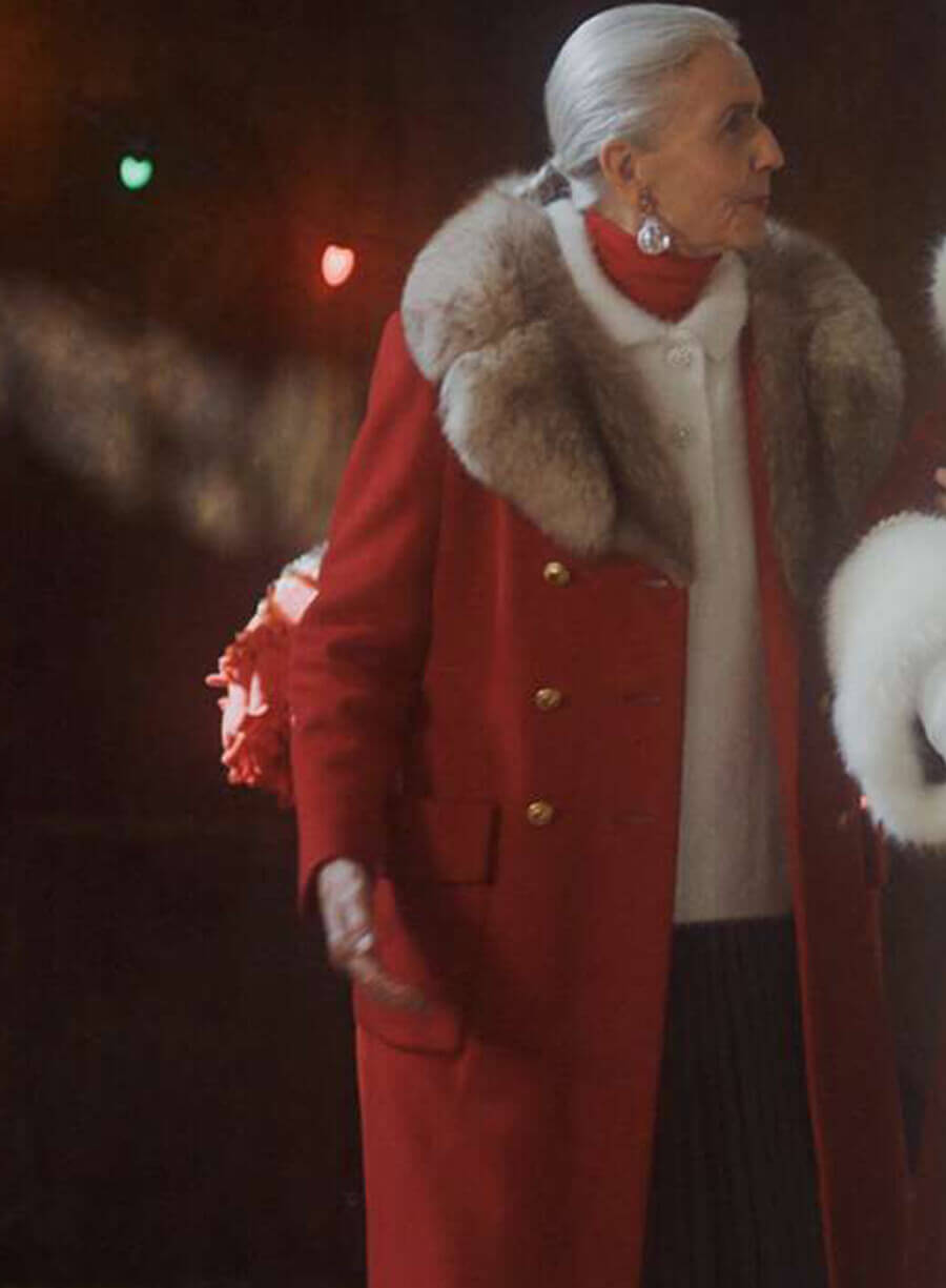 Irene Slater Keeping Up With The Clauses Red Coat